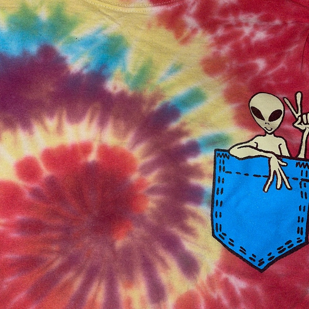 Long sleeve tie dye shirt|
